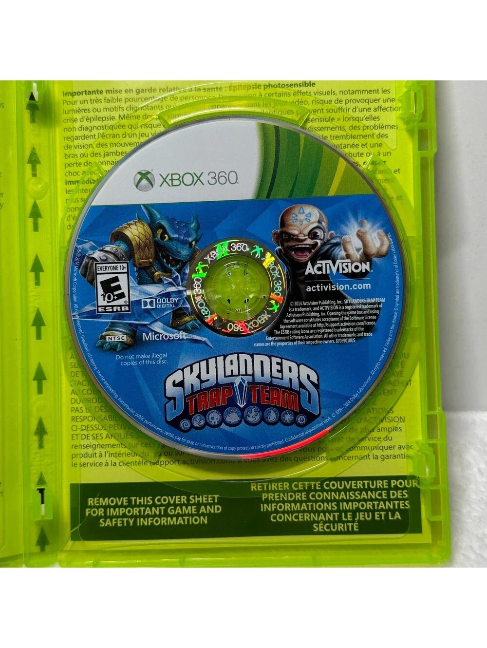 Skylanders Trap Team Xbox 360 NTSC Complete In Box